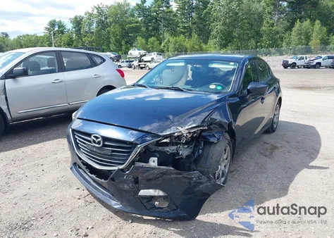 2014 Mazda Mazda3 I Sport из США, поврежденный, VIN JM1BM1K72E1182721